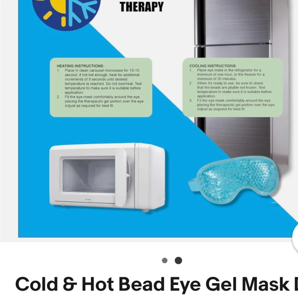 Gel Eye Mask hot and cold